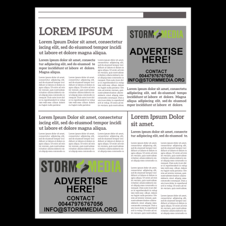 Newspaper Adverts